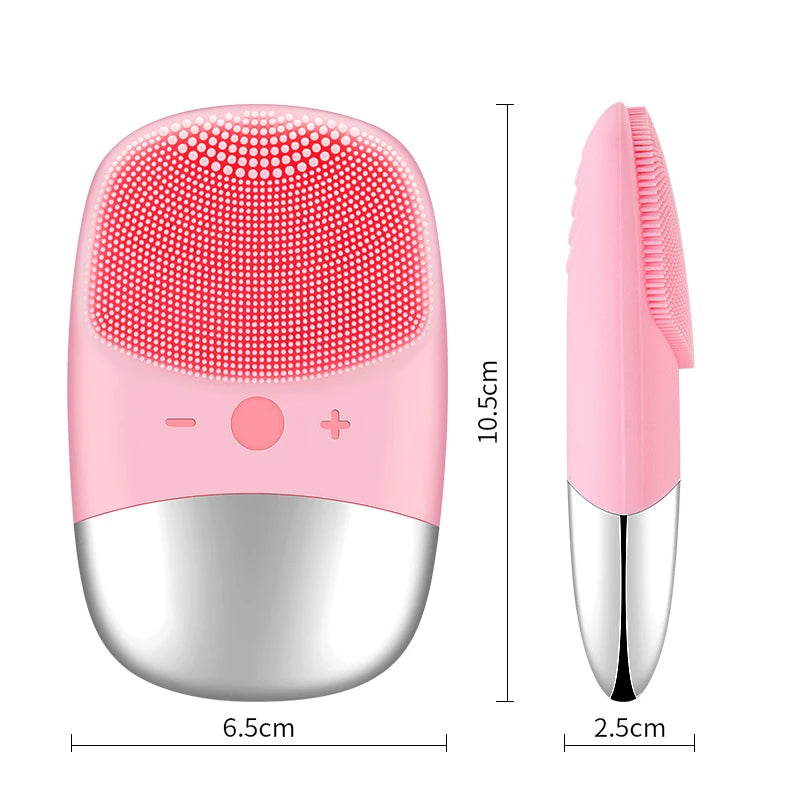 Electric Silicone Face Cleansing Brush