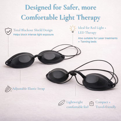 Red Light Therapy Goggles