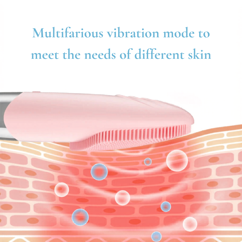 Electric Silicone Face Cleansing Brush