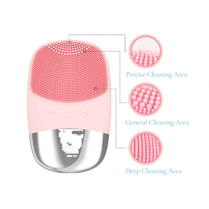 Electric Silicone Face Cleansing Brush
