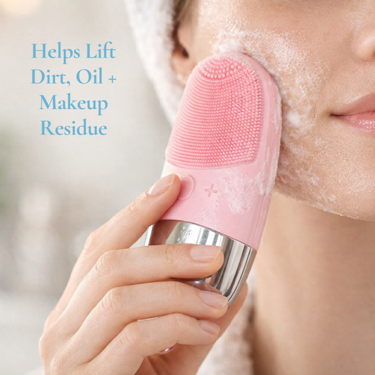 Electric Silicone Face Cleansing Brush