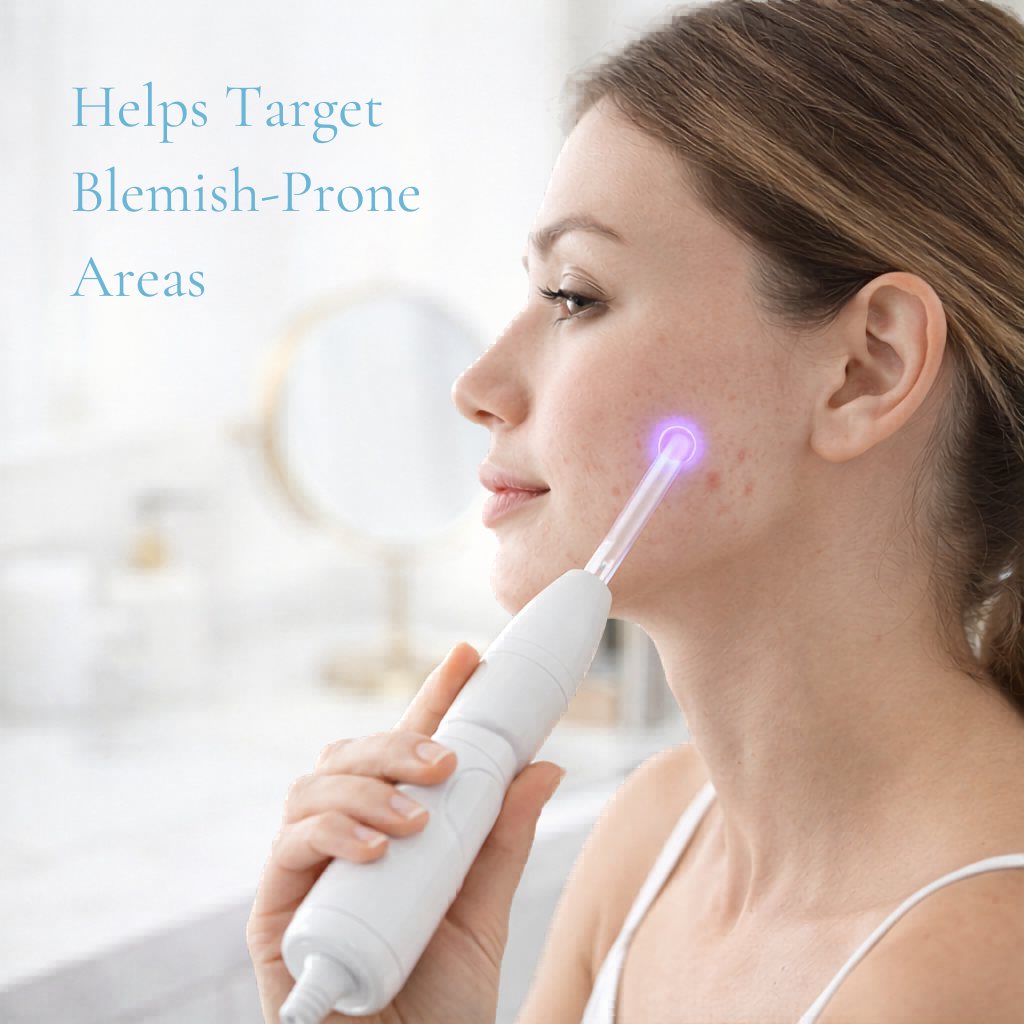 Portable High-Frequency Facial Neon Acne Wand