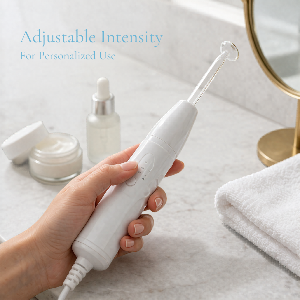 Portable High-Frequency Facial Neon Acne Wand