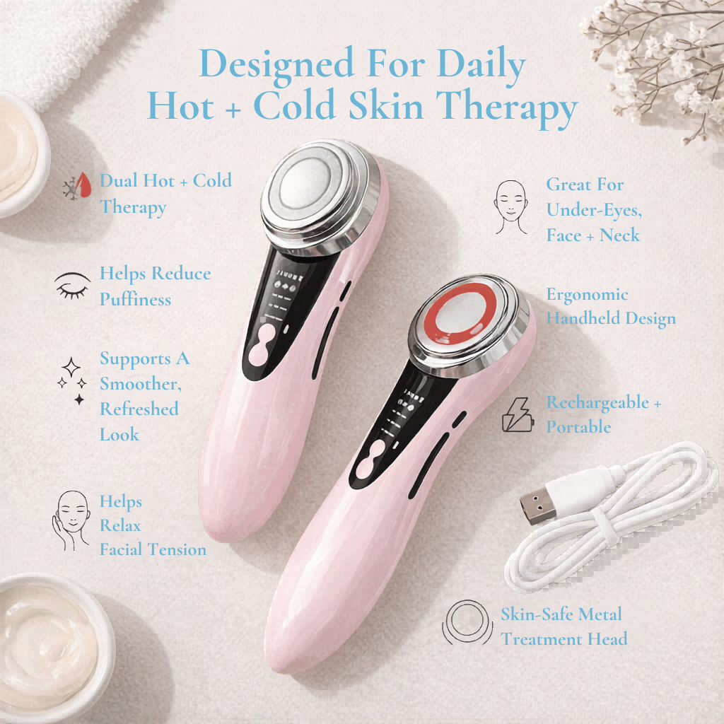 Thermal Hot Cold Facial Wand