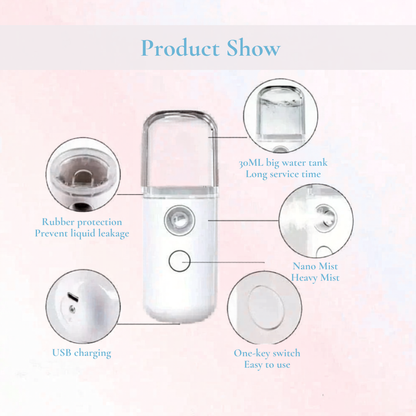 Portable Facial Mist Sprayer