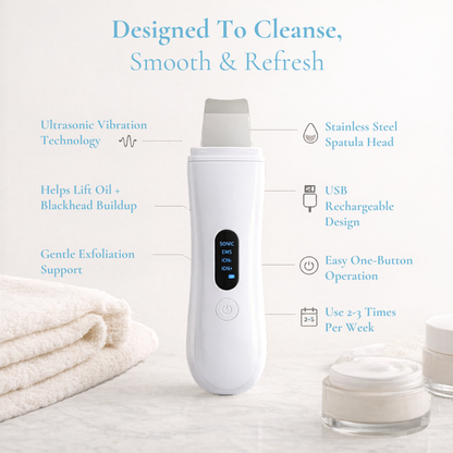 Deep Pore Ultrasonic Skin Scrubber