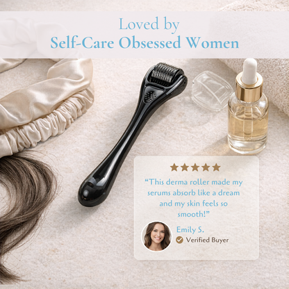 Derma Roller Titanium Microneedling Tool
