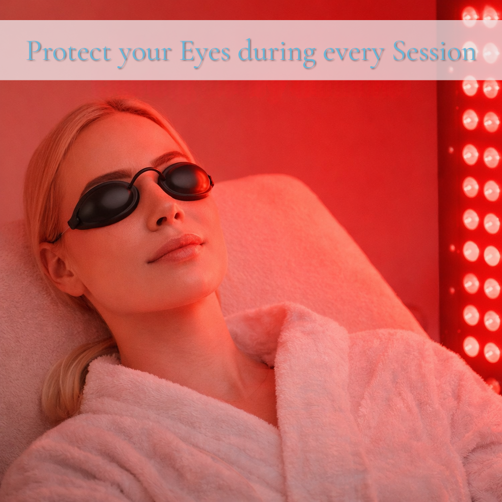 Red Light Therapy Goggles