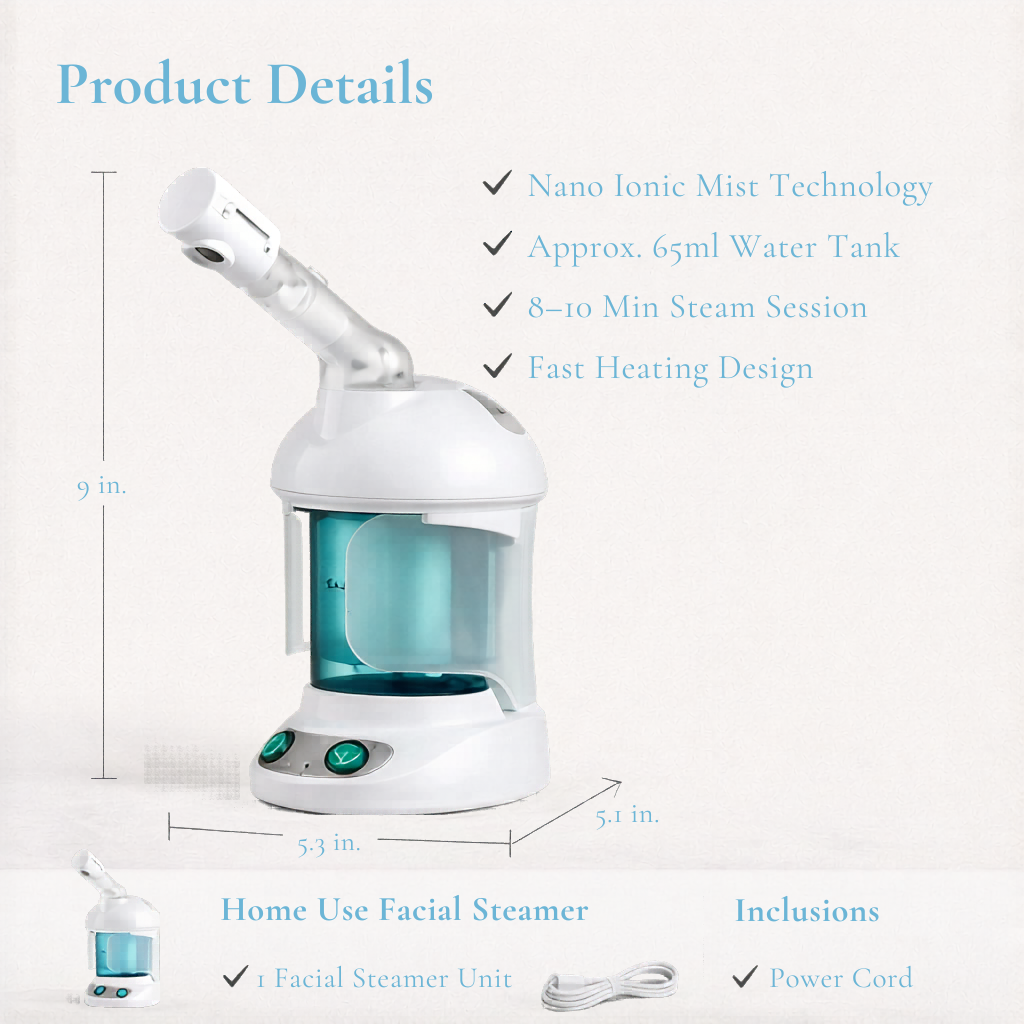Nano Ionic Facial Steamer