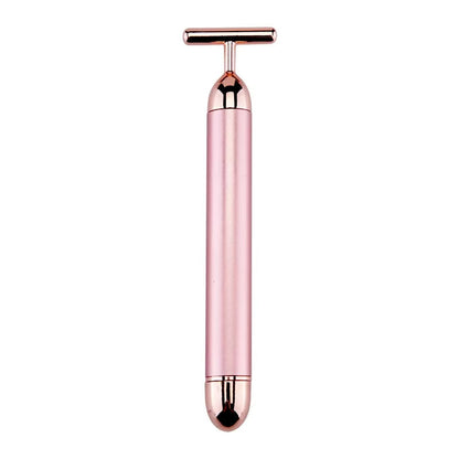 Vibrating Rose Quartz Electric Jade Roller